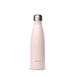 Bouteille Isotherme Double Paroi En Inox Qwetch 500 Ml Rose Poudré -Peugeot Boutique bouteille isotherme double paroi en inox qwetch 500 ml rose poudre 2