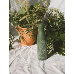 Bouteille Isotherme Double Paroi Qwetch 500 Ml EVERGREEN JUNGLE Édition De Noël -Peugeot Boutique bouteille isotherme double paroi qwetch 1 l evergreen jungle nvs 5