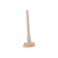 Brosse à Baignoire En Fibre Avec Manche