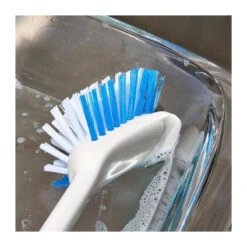 Brosse à Vaisselle Distributrice De Savon Dans Le Manche Et Support En Acier Joseph Joseph NVS -Peugeot Boutique brosse a vaisselle oxo 11