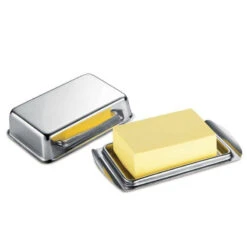 Brunch Beurrier Plateau Et Cloche Inox 250gr Kuchenprofi