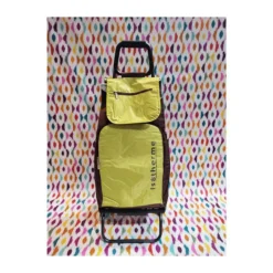 BUGGY Poussette De Marché Chariot De Courses 2 Roues SIDEBAG Marron Vert -Peugeot Boutique buggy poussette de marche chariot de courses 2 roues sidebag marron vert 3