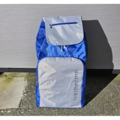 BUGGY Sac Poussette De Marché Chariot De Courses SIDEBAG Gris Bleu - SAC SEUL