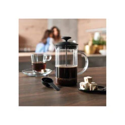 CAFFE PER ME Cafetière à Piston 5 Tasses LEONARDO 600 Ml SC