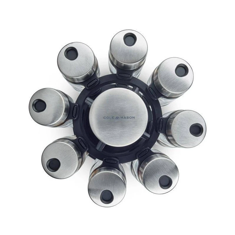 Cole & Mason Caroussel à épices 16 Flacons Avec épices COLE&MASON 6 Cole & Mason Caroussel à épices 16 Flacons Avec épices COLE&MASON – Image 6