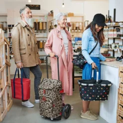 CARRYBAG Panier à Provisions Pliable REISENTHEL Dots -Peugeot Boutique carrybag panier a provisions pliable reisenthel dots 12