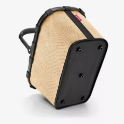 CARRYBAG Panier à Provisions Pliable REISENTHEL Frame Raffia Black -Peugeot Boutique carrybag panier a provisions pliable reisenthel frame raffia black 2