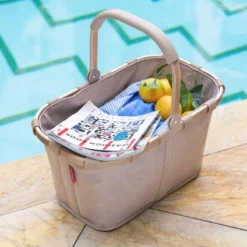 CARRYBAG Panier à Provisions Pliable REISENTHEL Twist Coffee -Peugeot Boutique carrybag panier a provisions pliable reisenthel twist coffee 8