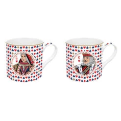 EASY LIFE CASINO ROYAL Coffret 2 Mugs 30 Cl En Porcelaine