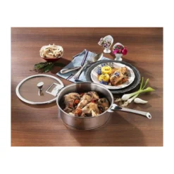 CASTELINE Sauteuse Amovible Inox Multiply CRISTEL D24 -Peugeot Boutique casteline sauteuse amovible inox multiply cristel d24 7