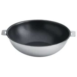 CASTELINE Wok Amovible Inox Revêtu Multiply CRISTEL D28