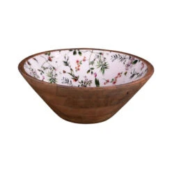 CHAMPETRE Saladier En Manguier Et Intérieur émaillé D30 TABLE PASSION -Peugeot Boutique champetre saladier en manguier et interieur emaille d30 table passion p 5