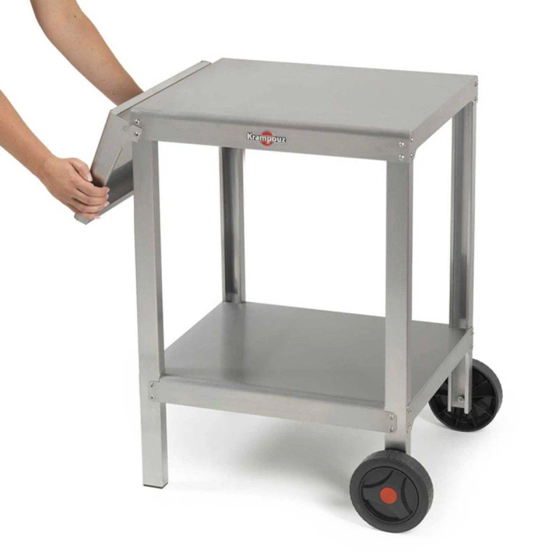 Chariot Plein Air Compact - Tout Inox KRAMPOUZ 2 Chariot Plein Air Compact - Tout Inox KRAMPOUZ – Image 2