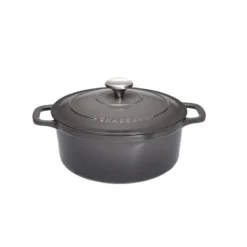CHASSEUR Cocotte Ronde Fonte émaillée CAVIAR D 28