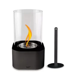 Cheminée De Table Au Bioéthanol Noir WD Lifestyle