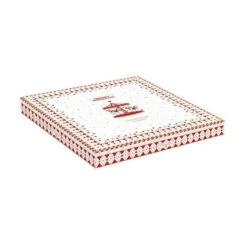 EASY LIFE CHRISTMAS WONDERLAND Plat à Tarte Avec Sa Pelle En Porcelaine D32 -Peugeot Boutique christmas wonderland plat a tarte avec sa pelle en porcelaine d32 5