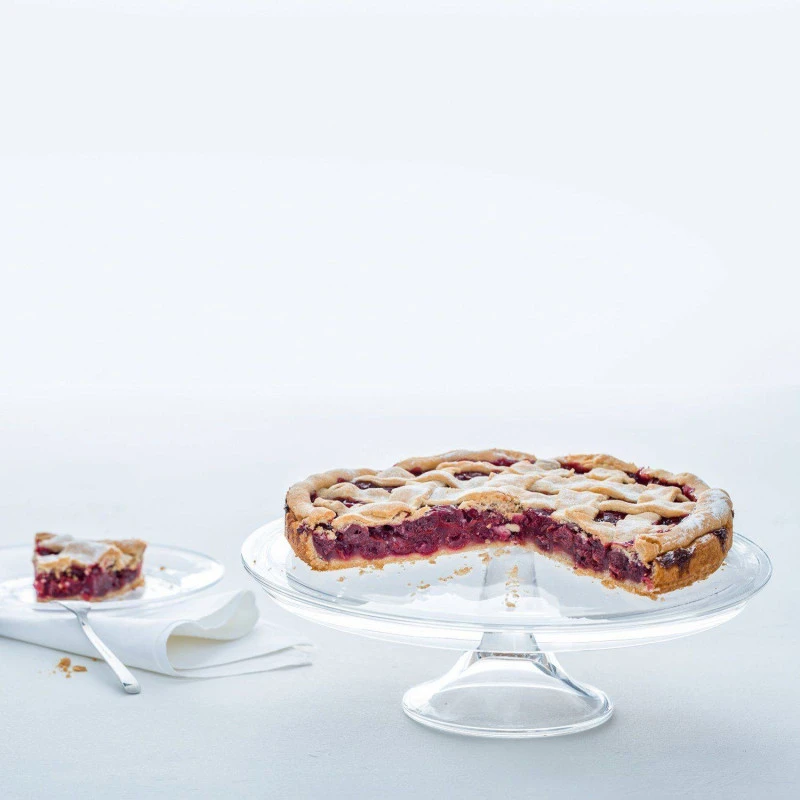 CIAO Plat Tarte Gâteaux Ou Fromage En Verre Sur Pied LEONARDO 2 CIAO Plat Tarte Gâteaux Ou Fromage En Verre Sur Pied LEONARDO – Image 2