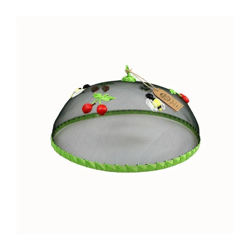 CLOCHE Protège Plats Décor Abeilles 36cm 3 CLOCHE Protège Plats Décor Abeilles 36cm – Image 3