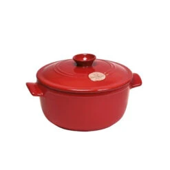 Peugeot Boutique -Peugeot Boutique cocotte ronde ceramique flame emile henry rouge grand cru d20 cm dispo 2022 1