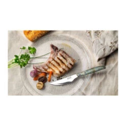 Coffret Couteau à Steak 11 Cm Bois Bleu ARCOS - Les 6 -Peugeot Boutique coffret couteau a steak 11 cm bois bleu arcos les 6 4