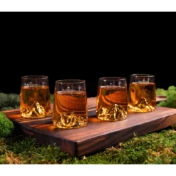 Coffret De 4 Shooters TOPOGRAPHIC ALASKAN MAKER -Peugeot Boutique coffret de 4 shooters topographic alaskan maker 4