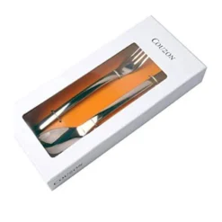 Coffret Fourchette Et Cuillère De Service - Inox PIX´ELLE - COUZON -Peugeot Boutique coffret fourchette et cuillere de service inox pixelle couzon 4