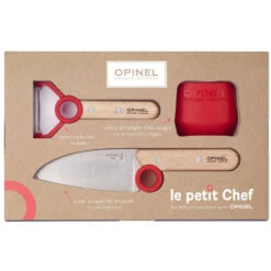 Coffret Petit Chef Pour Enfant - Eplucheur + Couteau Chef + Protège-doigts - OPINEL ROUGE 12 Coffret Petit Chef Pour Enfant - Eplucheur + Couteau Chef + Protège-doigts - OPINEL ROUGE -Peugeot Boutique coffret petit chef pour enfant eplucheur couteau chef protege doigts opinel rouge 4