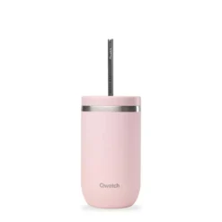 COLD CUP Isotherme Double Paroi En Inox Qwetch 470 Ml Rose Pastel -Peugeot Boutique cold cup isotherme double paroi en inox qwetch 470 ml rose pastel p 3