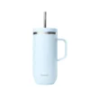 COLD CUP Isotherme Double Paroi En Inox Qwetch 600 Ml Bleu Pastel