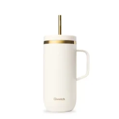 COLD CUP Isotherme Double Paroi En Inox Qwetch 600 Ml Sable Edition De Noël -Peugeot Boutique cold cup isotherme double paroi en inox qwetch 600 ml sable edition de noel nvs 8