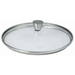 Collection 1826 Couvercle Verre 20 Cm- Bouton Inox CRISTEL -Peugeot Boutique collection 1826 couvercle verre 20 cm bouton inox cristel p 13