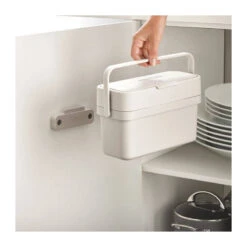 COMPO Poubelle De Cuisine Tri Sélectif Seau à Compost Joseph Joseph 4 L Blanc Pierre -Peugeot Boutique compo 4 poubelle de cuisine tri selectif seau a compost joseph joseph 4 l 11