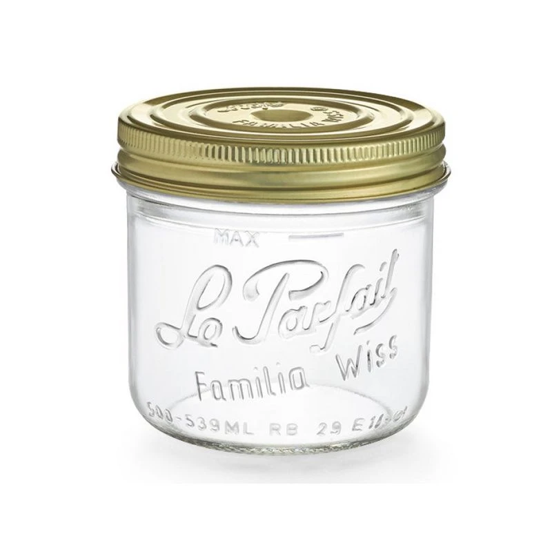 CONSERVE 6 Bocaux à Visser En Verre Complète Le Parfait Familia WISS 500g 3 CONSERVE 6 Bocaux à Visser En Verre Complète Le Parfait Familia WISS 500g – Image 3