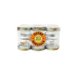 CONSERVE Pack De 12 Bocaux à Visser En Verre Complète Le Parfait Familia WISS 350g -Peugeot Boutique conserve pack de 12 bocaux a visser en verre complete le parfait familia wiss 350g 4