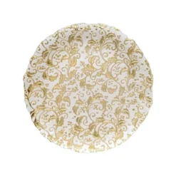 EASY LIFE CORAL REEF Assiette Plate En Porcelaine D27 Cm