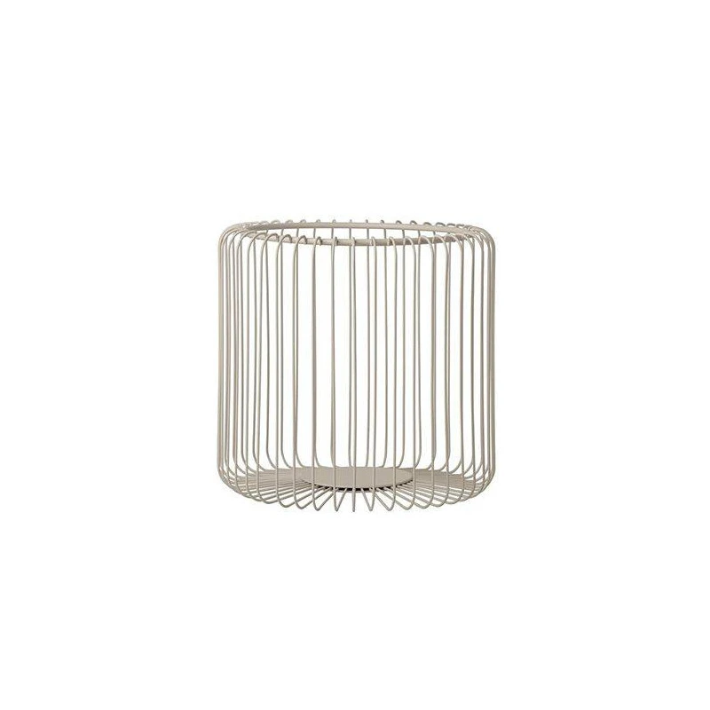 Corbeille à Fruits ESTRA Pure Life BLOMUS Acier Beige SC 1 Corbeille à Fruits ESTRA Pure Life BLOMUS Acier Beige SC