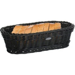 Corbeille à Pain Fruits Tressé Ovale Westmark 28 X 16 X 8 Noir