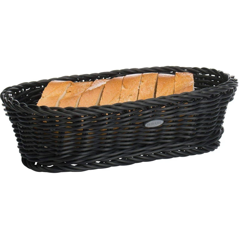 Corbeille à Pain Fruits Tressé Ovale Westmark 28 X 16 X 8 Noir 6 Corbeille à Pain Fruits Tressé Ovale Westmark 28 X 16 X 8 Noir – Image 6
