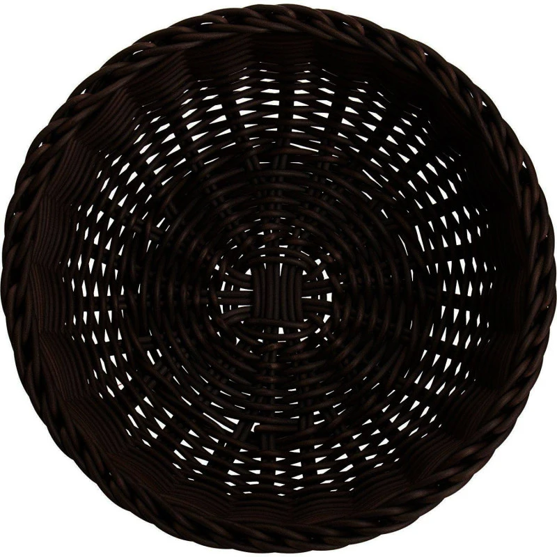 Corbeille à Pain Fruits Tressé Ronde Westmark D23 Noir 4 Corbeille à Pain Fruits Tressé Ronde Westmark D23 Noir – Image 4