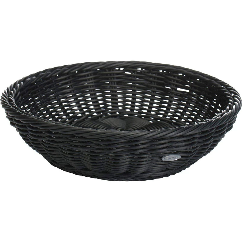 Corbeille à Pain Fruits Tressé Ronde Westmark D29 Noir 9 Corbeille à Pain Fruits Tressé Ronde Westmark D29 Noir – Image 9