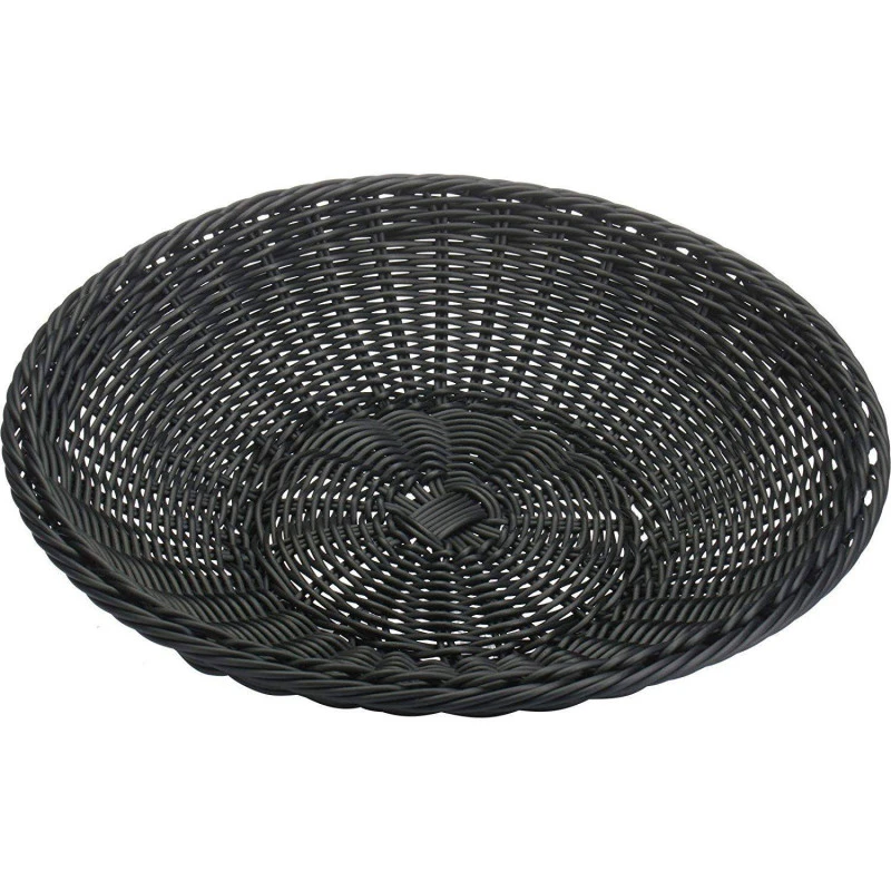 Corbeille à Pain Fruits Tressé Ronde Westmark D38 Noir SC 7 Corbeille à Pain Fruits Tressé Ronde Westmark D38 Noir SC – Image 7