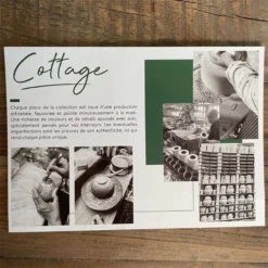 COTTAGE Beurrier Avec Couvercle Cloche En Grès TABLE PASSION -Peugeot Boutique cottage beurrier avec couvercle cloche en gres table passion p 2