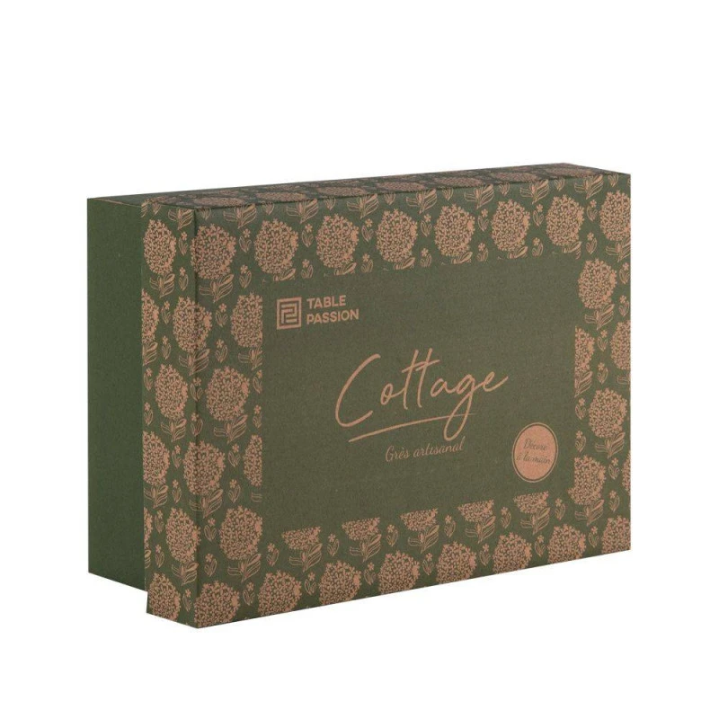 COTTAGE Coffret 4 Tasses 36 Cl En Grès TABLE PASSION 13 COTTAGE Coffret 4 Tasses 36 Cl En Grès TABLE PASSION – Image 13