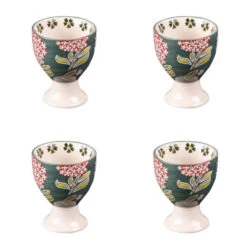 COTTAGE Coffret De 4 Coquetiers En Grès TABLE PASSION