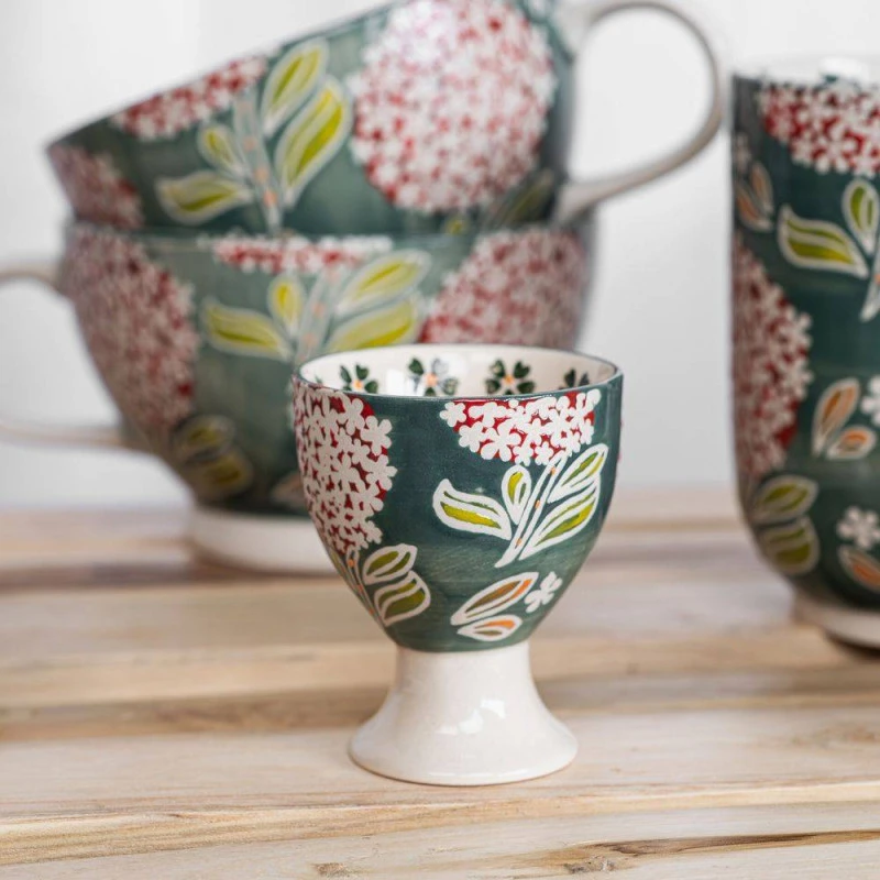 COTTAGE Coffret De 4 Coquetiers En Grès TABLE PASSION 5 COTTAGE Coffret De 4 Coquetiers En Grès TABLE PASSION – Image 5