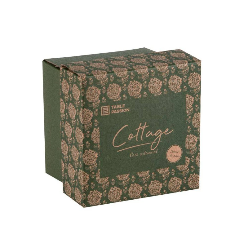COTTAGE Coffret De 4 Coquetiers En Grès TABLE PASSION 6 COTTAGE Coffret De 4 Coquetiers En Grès TABLE PASSION – Image 6