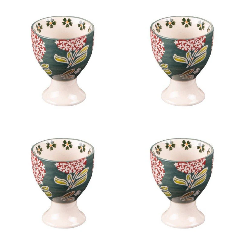 COTTAGE Coffret De 4 Coquetiers En Grès TABLE PASSION 7 COTTAGE Coffret De 4 Coquetiers En Grès TABLE PASSION – Image 7