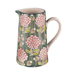 COTTAGE Pichet En Grès 1.3L Vert TABLE PASSION