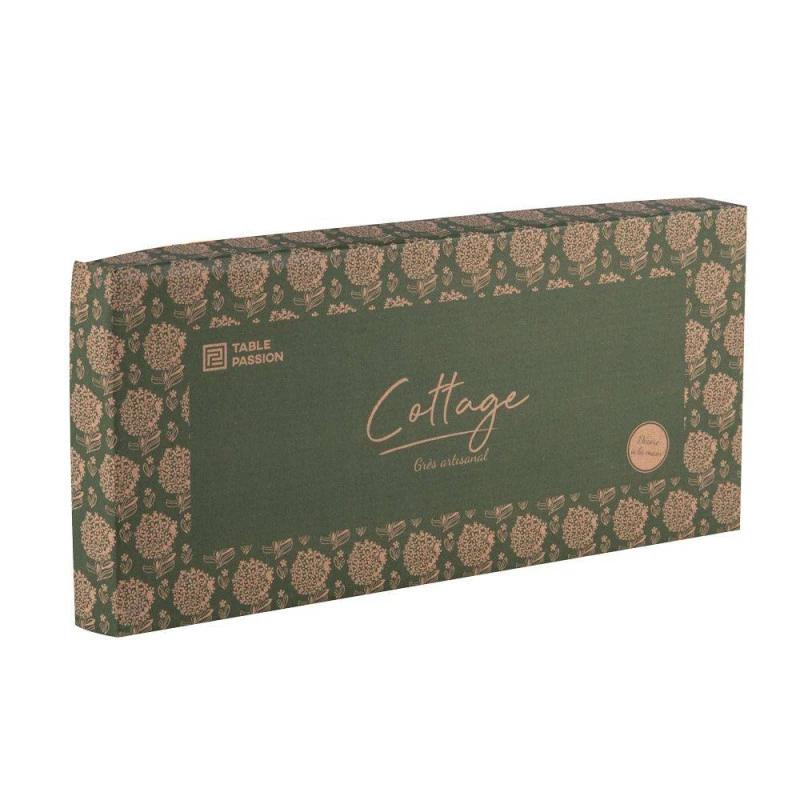 COTTAGE Plat à Cake 36 X 16 Cm En Grès TABLE PASSION 4 COTTAGE Plat à Cake 36 X 16 Cm En Grès TABLE PASSION – Image 4