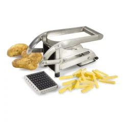 Coupe Frites Ménager Inox Avec 2 Grilles Louis Tellier